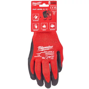 Milwaukee Vágásbiztos védőkesztyű - 3/C - S/7 - 1 pár - 4932479715