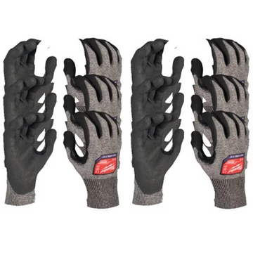 Milwaukee Vágásbiztos védőkesztyű - F védelmi szint - M/8 -12 pár - 4932492046