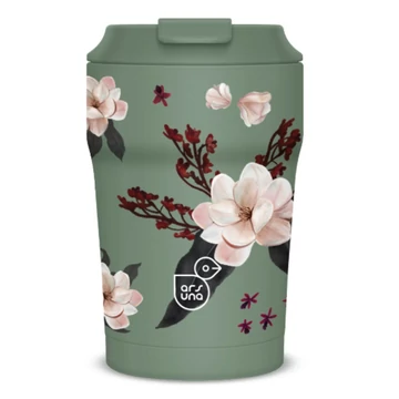 Ars Una Flowery Green thermo bögre 350ml