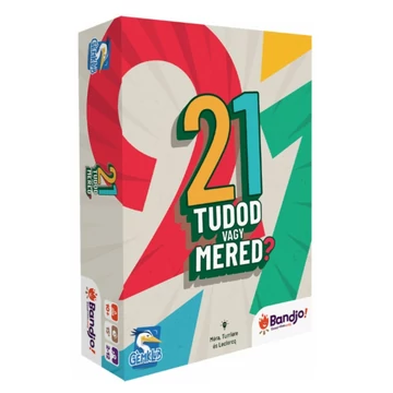 21 - Tudod vagy mered? társasjáték