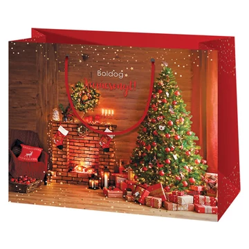 Cardex: Boldog Karácsonyt! ajándéktáska 26x13x33cm