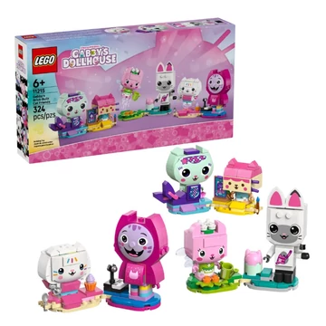 LEGO® Gabi babaháza: Gabi kockákból épült cicabarátai (11215)