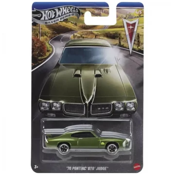 Hot Wheels Silver Series: ’70 Pontiac GTO kisautó 1/64