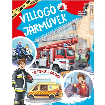 Villogó járművek könyv