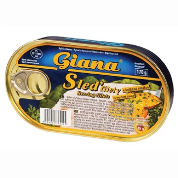 Giana heringfilé mustár szószban 170g