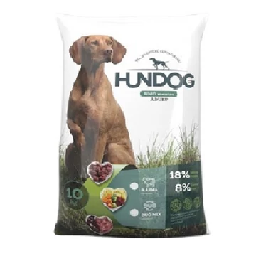 HUN-DOG kutyaeledel Duo-Mix Bárány-Máj 10kg - csak egyedi szállítással vagy személyes átvétellel