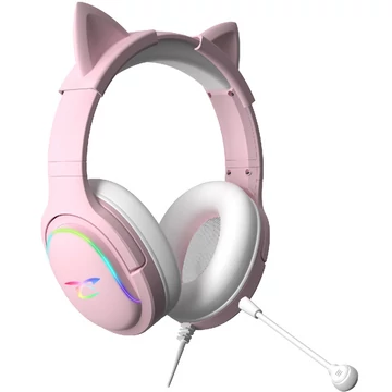 SUBSONIC Multi Spectra LED Gamer Fejhallgató Sweety Pink