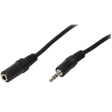 Logilink Audiokábel, 3,5 mm-es 3-Pin/M (90 )   3,5 mm-es 3-Pin/M, 3 m