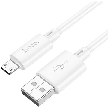 HOCO X88 kábel USB A - Micro USB 2,4A 1 m fehér