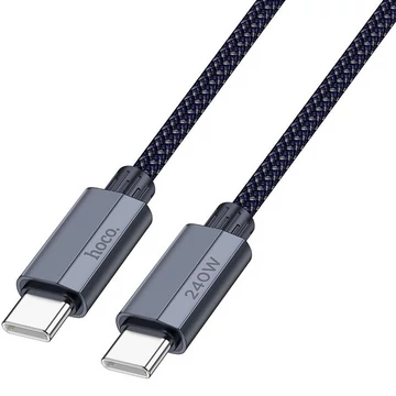 HOCO U134 Primero 240W töltő adatkábel Type-C - Type-C kék 1,8m