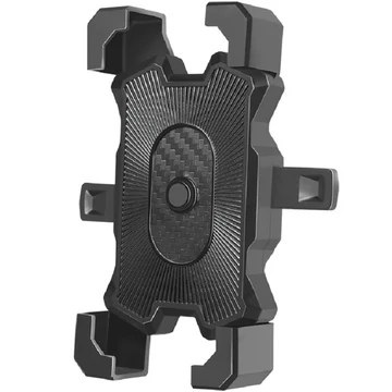 Logilink Okostelefon kerékpártartó dupla zárral, 360 -ban forgatható, fekete