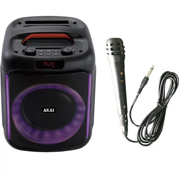 AKAI Hordozható Bluetooth hangszóró ABTS-V20