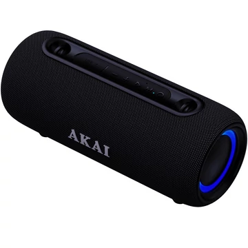 AKAI Hordozható hangszóró BT-vel - IPX5 - 15W ABTSW-40