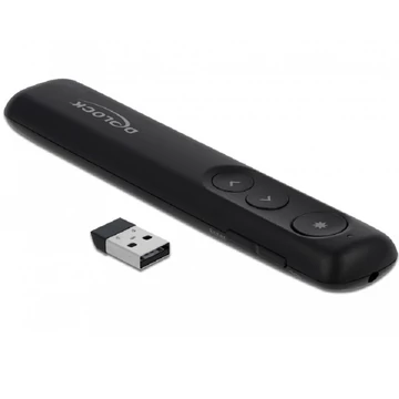 Delock USB-s Lézermutató fekete