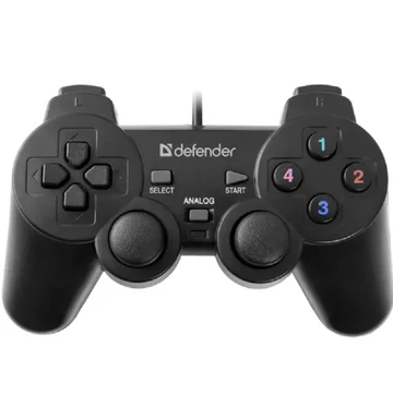 Defender Vezetékes gamepad OMEGA USB Xinput, 12 gomb, 2 joystick