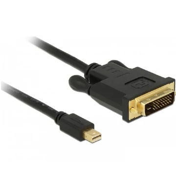 Delock Kábel mini Displayport 1.1 dugó > DVI 24+1 dugó 1 m