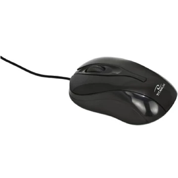 TITANUM HORNET 3D USB vezetékes optikai egér (fekete)