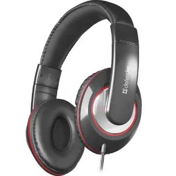 Defender Vezetékes sztereó headset Accord 171, fekete