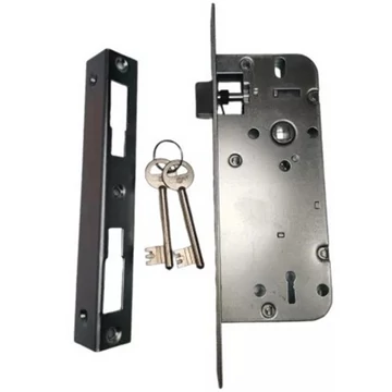 BEVÉSÖ ZÁR BIZT.7CM-ES 2KULCS.SZÖGLETES