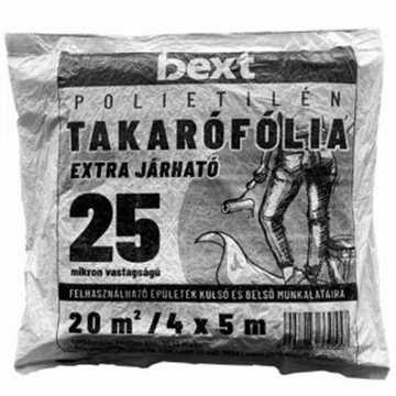 BEXT Takarófólia 20 m2 (4 x 5 m) "extra-járható"