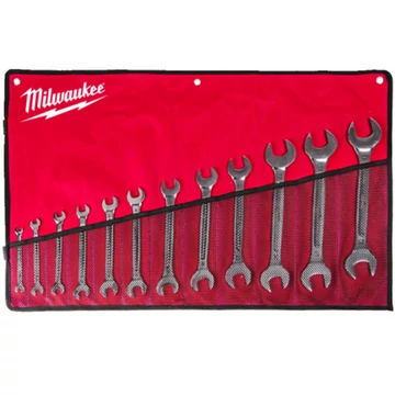 Milwaukee Kettős Villáskulcs készlet 12 részes