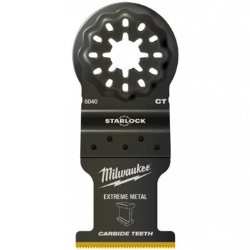 Milwaukee Multitool Starlock Merülő fűrészlap Karbid (Fém) 35x32 mm 1 db