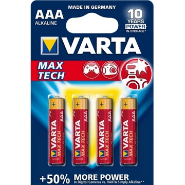 VARTA Longlife Max Power alkáli ceruza elem AAA B4