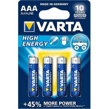 VARTA Longlife Power alkáli elem AAA B4