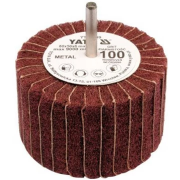 YATO Csapos lamellás, legyező csiszoló P200 80x50x6 mm