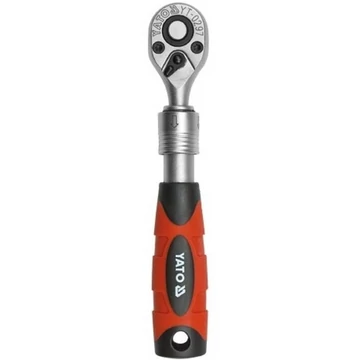 YATO Hajtószár racsnis 1/4 col 72T teleszkópos(150mm-200mm) CrV