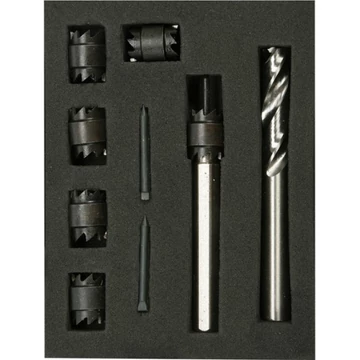 YATO Hegesztő pontmaró készlet 9 részes