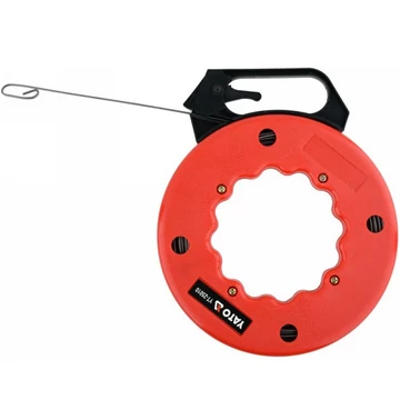 YATO Kábelbehúzó szalag 15,3 m fém