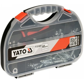 YATO Molly fogó üreges bővítőcsavarokhoz + 60 db csavar