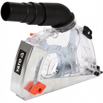 YATO Sarokcsiszoló porelszívó adapter vágáshoz 125 mm