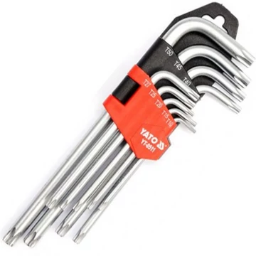 YATO Torx kulcs készlet 9 részes T10-T50