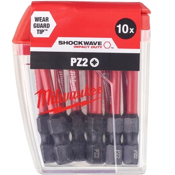 Milwaukee Shockwave bit CD PZ2 50mm-10db (Rendelési egység 10 db)