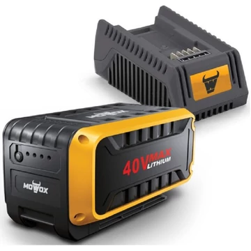 MOWOX By AL-KO, BA 151 SET Li-Ion akkumulátor + töltő készlet erejéig