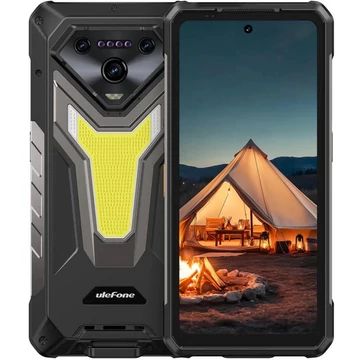 Ulefone Armor 34 Plus 512GB 16GB Black Dual Sim kártyafüggetlen okostelefon