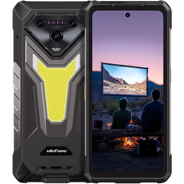 Ulefone Armor 34 Pro Plus with Projector 512GB 16GB Black Dual Sim kártyafüggetlen okostelefon