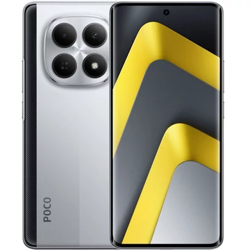 Xiaomi Poco M8 5G 256GB 8GB With Charger Silver Dual Sim kártyafüggetlen okostelefon