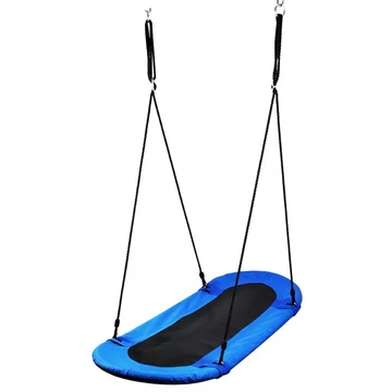 Wonderland Ovális fészekhinta 165x70cm - Kék