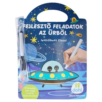 Fejlesztő feladatok az űrből letörölhető filccel - D-Toys