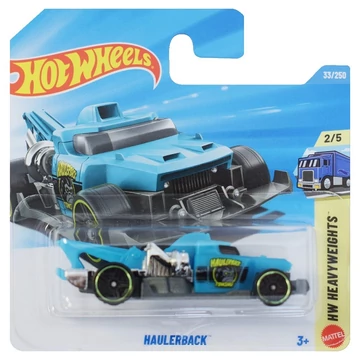 Hot Wheels: Haulerback kék kisautó 1/64 - Mattel