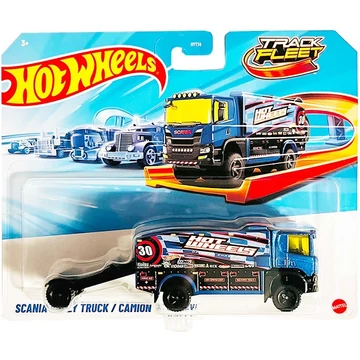 Hot Wheels: Scania Rally Truck szállítóautó 1/64-es méretarány - Mattel