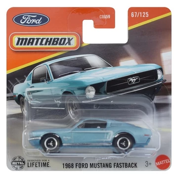 Matchbox: 1968 Ford Mustang Fastback kisautó 1/64 - Mattel