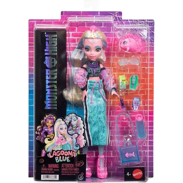 Monster High Lagoona Blue baba kiegészítőkkel - Mattel