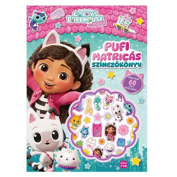 Móra: Gabi babaháza The movie - Pufi matricás színezőkönyv