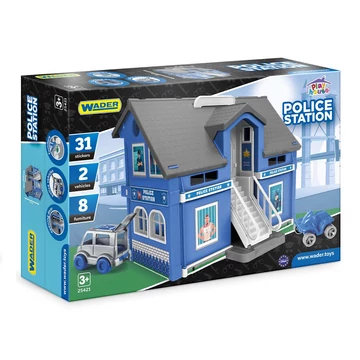 Play House: Rendőrségi játékszett járművekkel - Wader