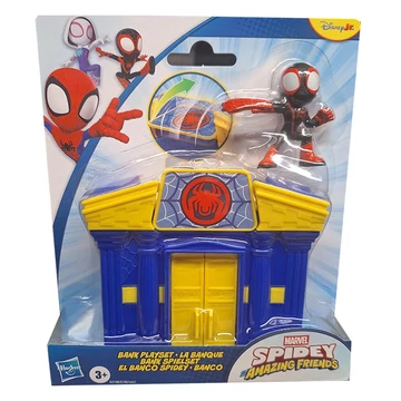 Póki és csodálatos barátai: Miles Morales bankos játékszett figurával - Hasbro