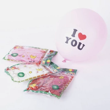 Party lufi I love you felirattal 10db 265337